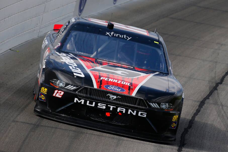 He also won Stage 1 and Logano (12) won Stage 2. They finished 1-2 in the race. He also won Stage 1 and Logano (12) won Stage 2. They finished 1-2 in the race.